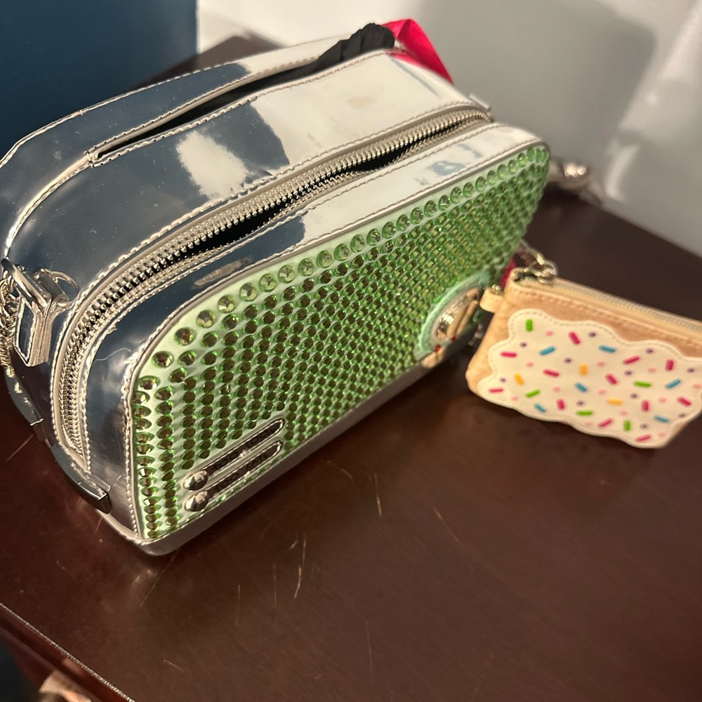 Betsey Johnson Toaster Purse Green